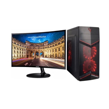 Pc Gaming Intel Core i5 3470 GT 1030 2GB Include 24 Samsung Curved