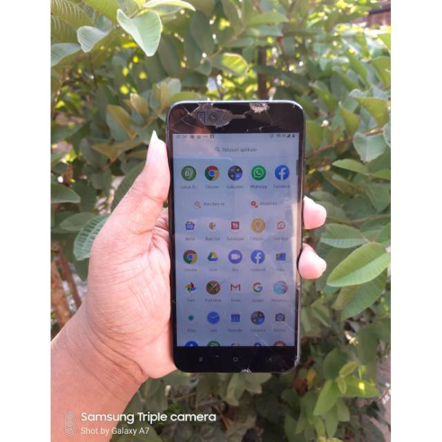 Xiaomi redmi Mi A1 minus retak