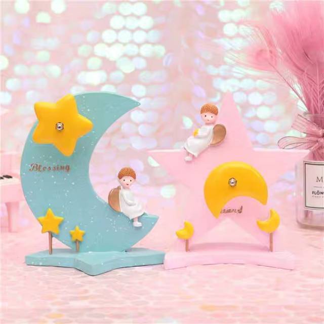 Jual Music Box Angel in Star & Angel in Moon / Kotak Musik Hiasan