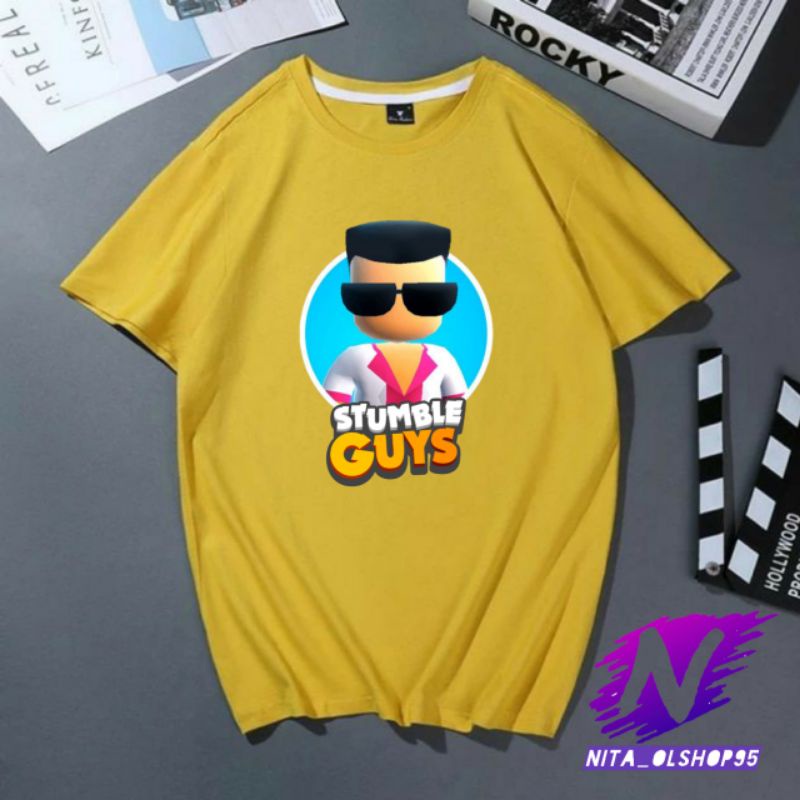 KAOS STUMBLE GUYS ANAk baju kaos anak stumble