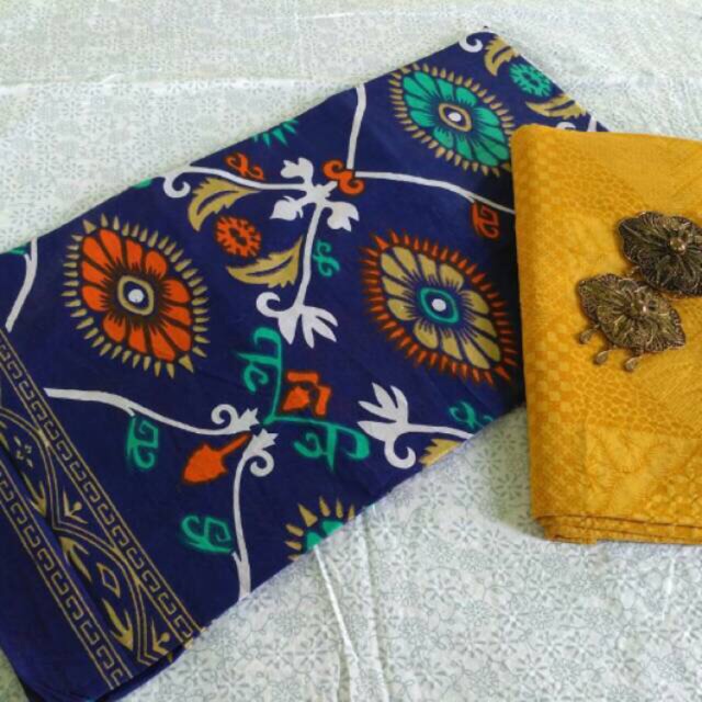 set kain batik dan embos