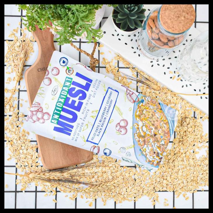 

[READY STOCK] ANTIOXIDANT MUESLI 500 GR