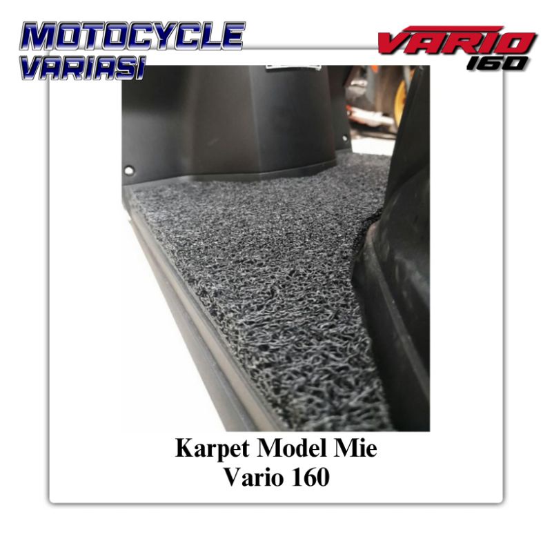 Karpet Vario 160 Karpet Pijakan Kaki Model Mie Bihun