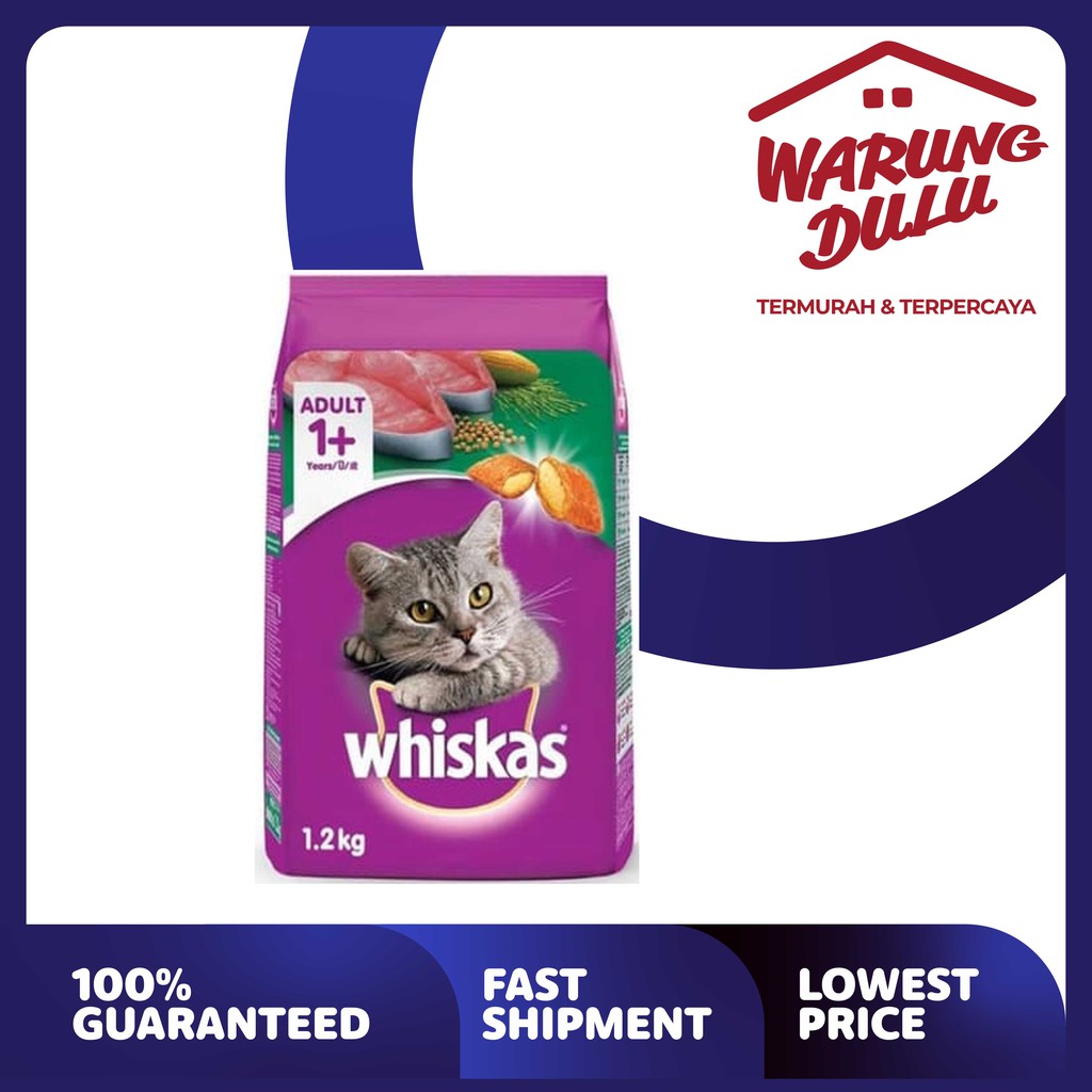 WHISKAS TUNA 1.2KG