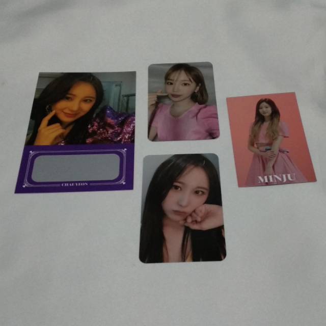 WTS IZ*ONE ONEIRIC DIARY 3D Ver Chaewon Minju Chaeyeon  PC AR CARD SCRATCH CARD