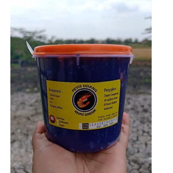 

Harga termurah (Berat bersih 500gr) Petis udang khas Gresik kemasan 500 gram-bumbu petis-sambal petis ➜ ➶ ￣