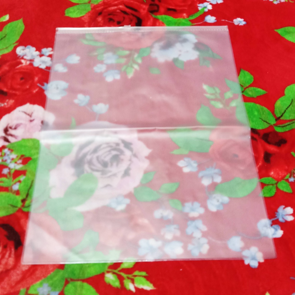 PROMO Plastik Mika 30x40 TEBAL Zipper Ziplock Buram Kemasan Packing Baju Kaos Distro Gamis 30 x 40