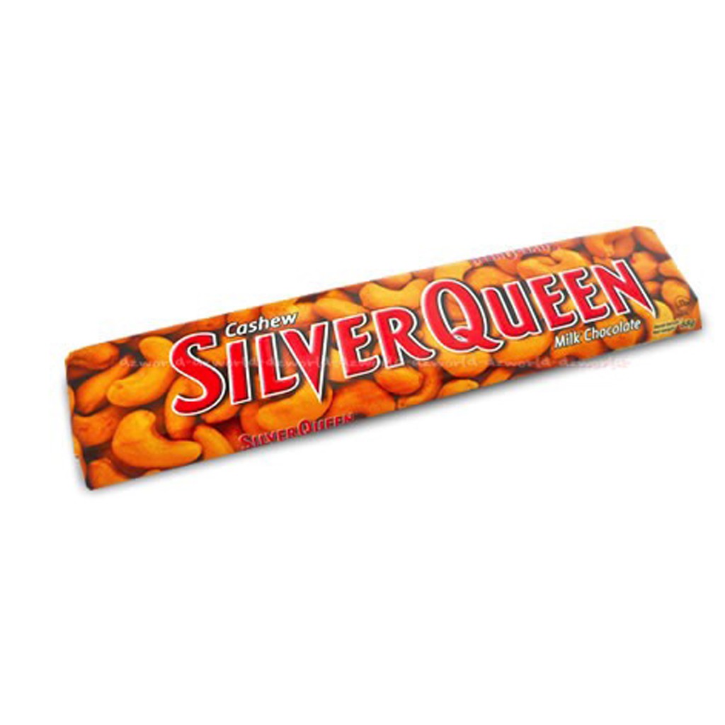 Silver Queen Cashew Coklat Silverqueen Coklet Cokelat Kacang Mete 60gr