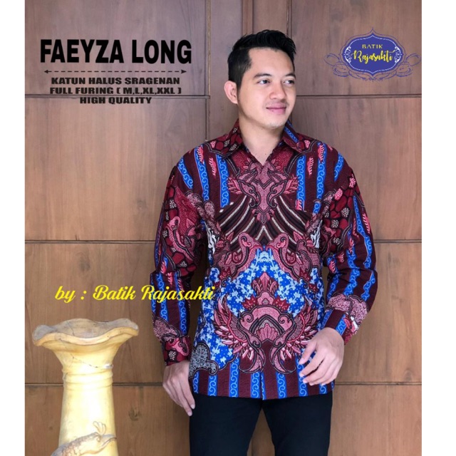 Batik FAEYZA Panjang Katun Cabut Sragenan Full Furing