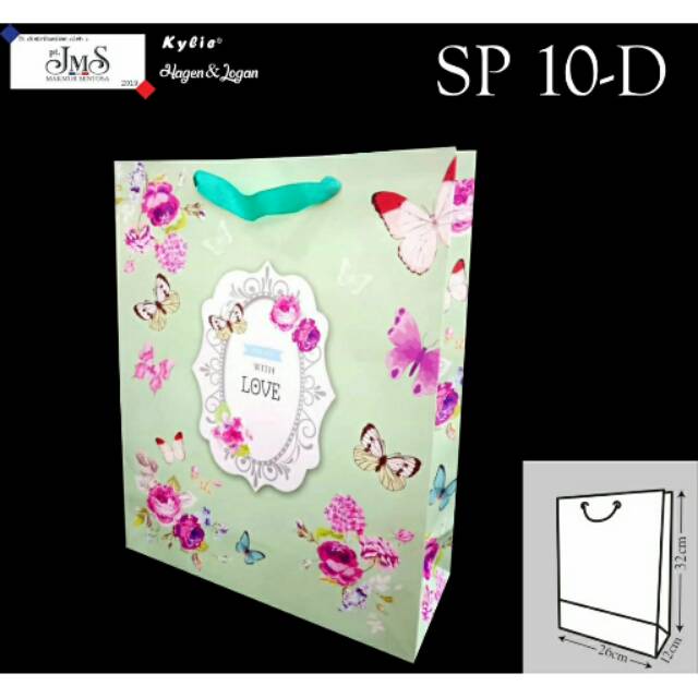 

Paper Bag SP 10D, Ukuran 32x26x12cm