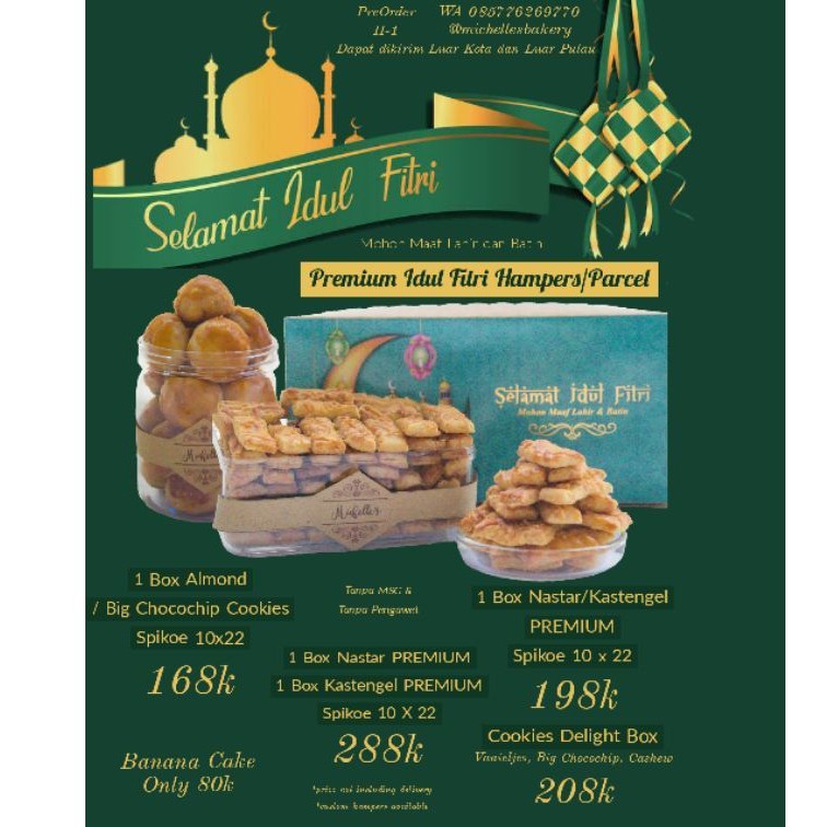 

Premium Idul Firtri Hampers/Parcel