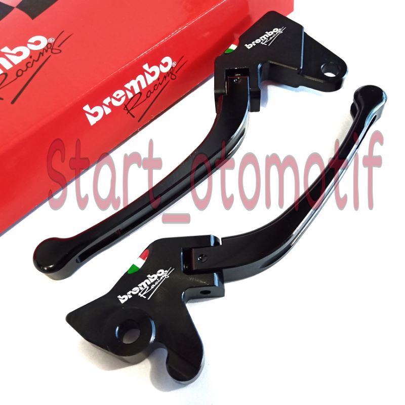 HANDEL- handel hendel tuas rem Brembo lipat Yamaha Vixion - RX king-Hitam RX king