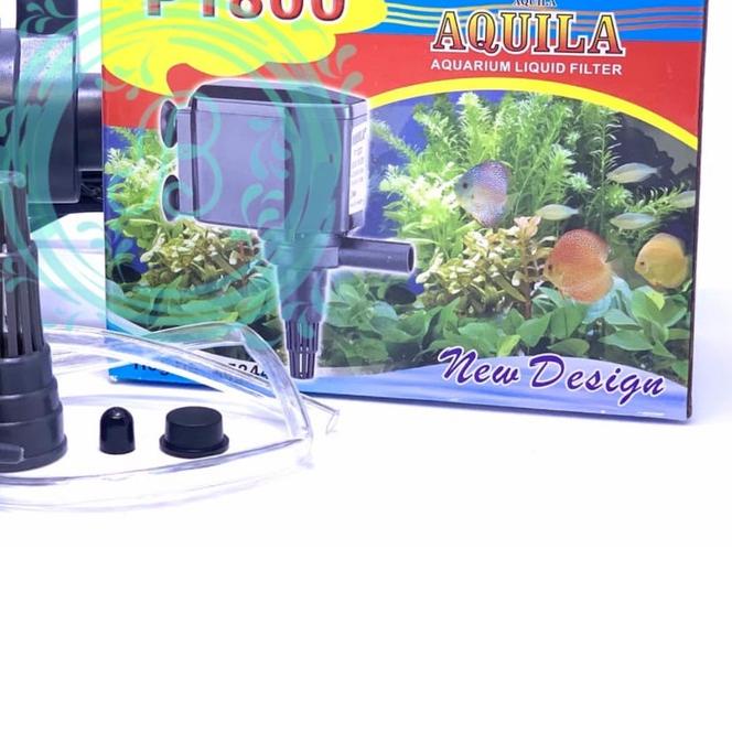 ➶ AQUILA 1800 Pompa Air Celup Aquarium Hidroponik Aquila P-1800 Aquila P1800 P 1800 ✦
