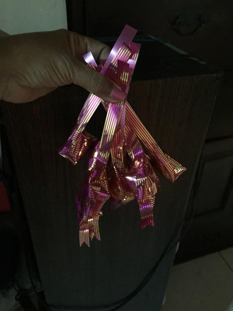 Ready Stock | 1 Pc | Ornament Hiasan Ketupat Lebaran Garis Emas