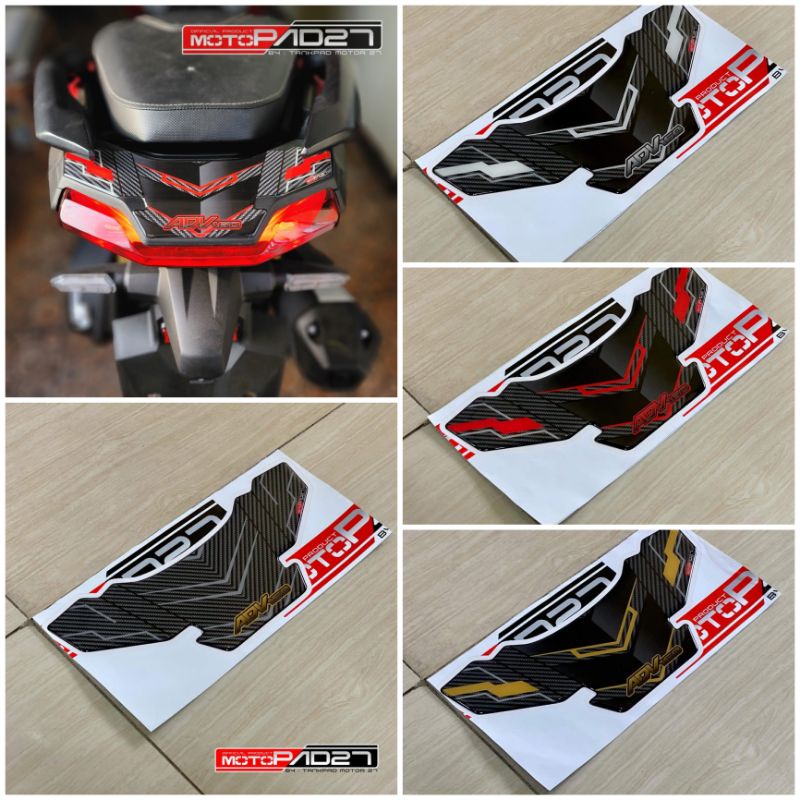 Sticker Stiker ADV 160 Timbul Resin Tailpad  bagian Buntut HONDA ADV 160 2022 2023