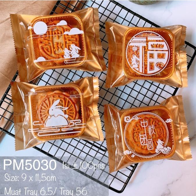 

Plastik Mooncake PM5030 Emas Gold mooncak37 Juara