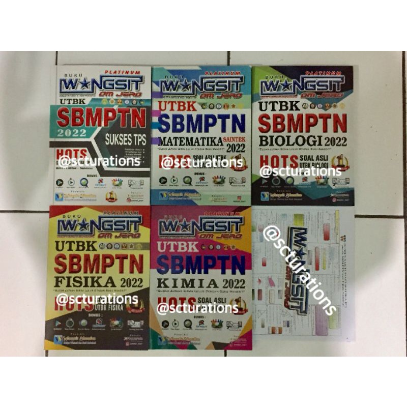 PRELOVED WANGSIT PLATINUM SAINTEK 2022