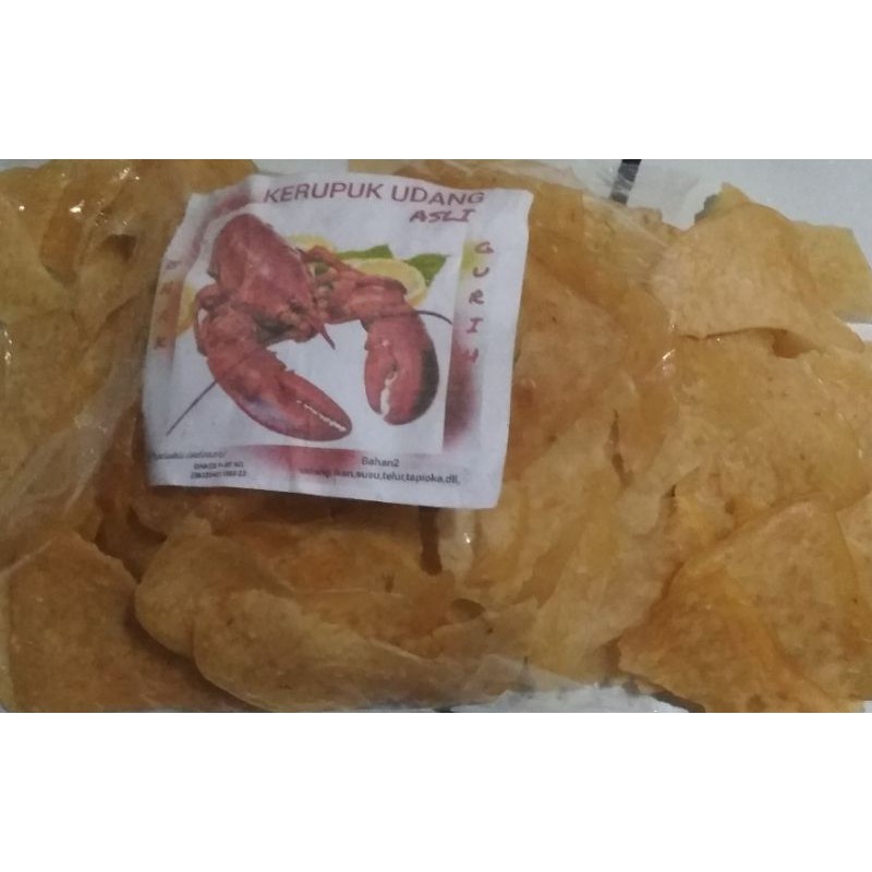 Kerupuk Udang Mentah Patahan Curah 500gr