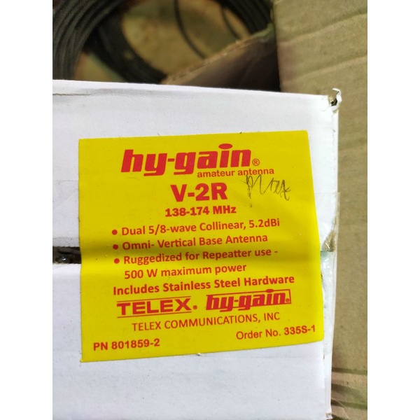 antena telex hy-gain V-2R
