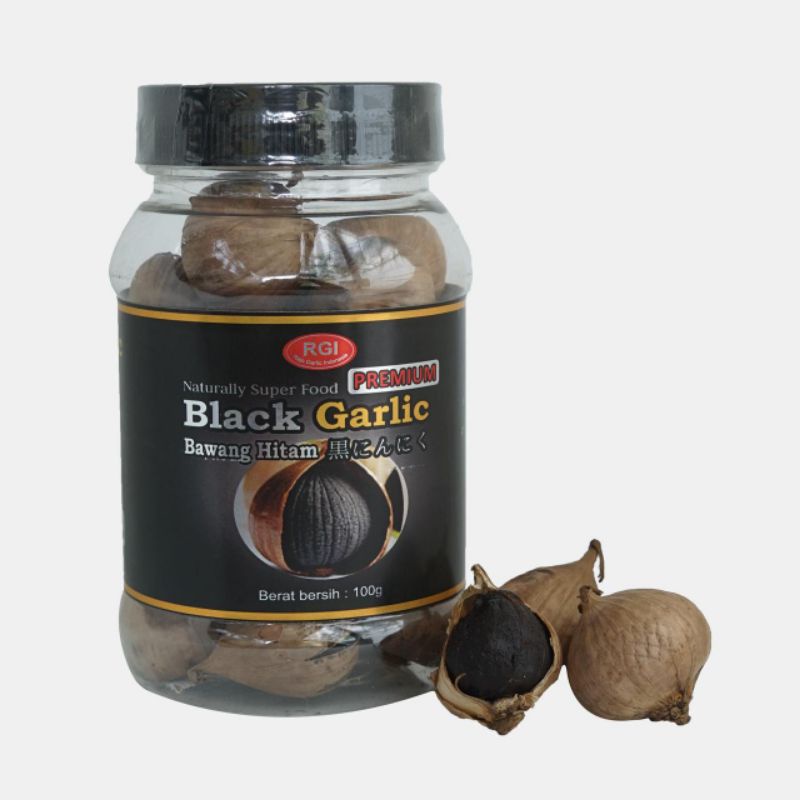 

BLACK GARLIC PREMIUM / BAWANG HITAM TUNGGAL TERFERMENTASI