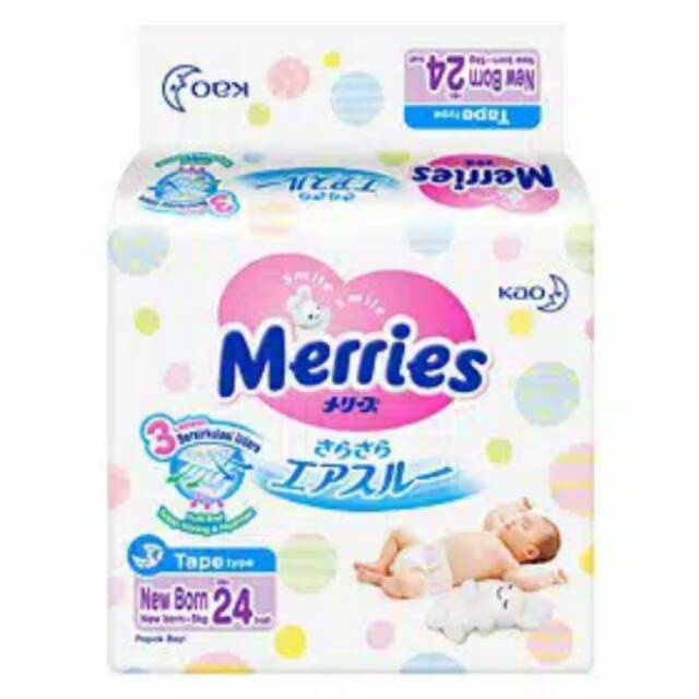 merries newborn 24