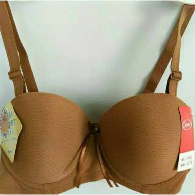 SOREX Bra Half Cup 9853 Busa Tipis Berkawat