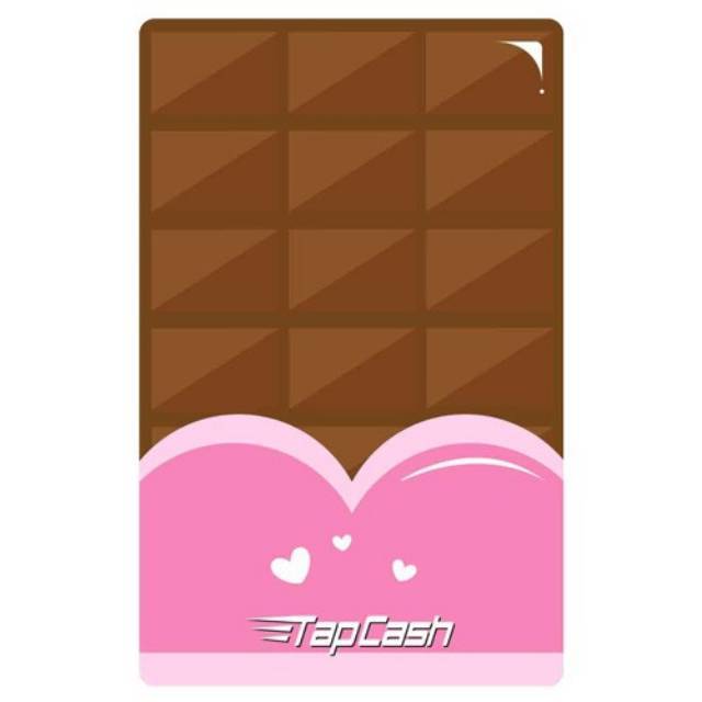 BNI Tapcash Valentine edisi Love Chocolate /Like eMONEY eTOLL Flazz or Brizzi