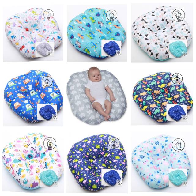 KASUR BAYI/SOFA BAYI/ALAS TENGKUREP/KADO BAYI MOTIF tsum tsum