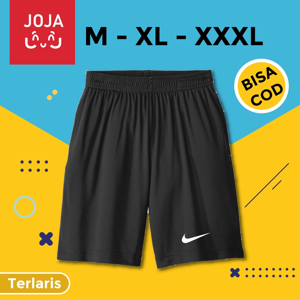 CELANA PENDEK PRIA KOLOR POLOS SHORT PANTS OLAHRAGA JUMBO