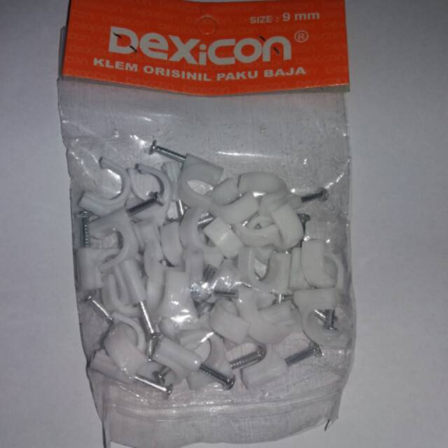 Paku klem paku baja dexicon ukuran 9