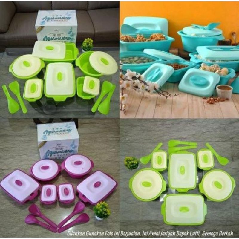 Prasmanan set plastik