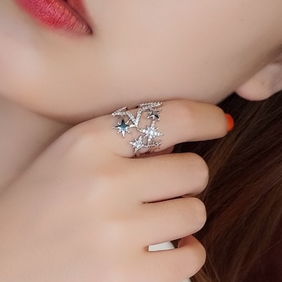 Leads Fashion 1040 Cincin Wanita Korea Import