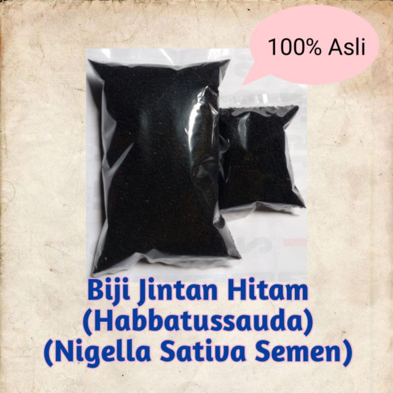 

Jintan hitam biji (Habbatussauda) 50gr,100gr,250gr
