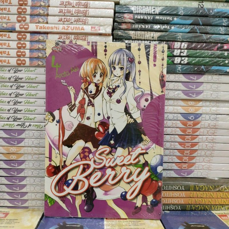 komik baru &amp; original segel - sweet berry vol 4