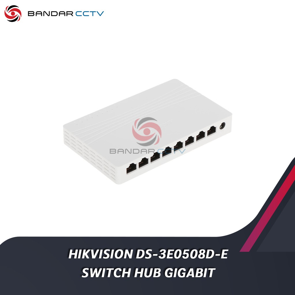 Switch Hub Gigabit Hikvision DS 3E0508D E