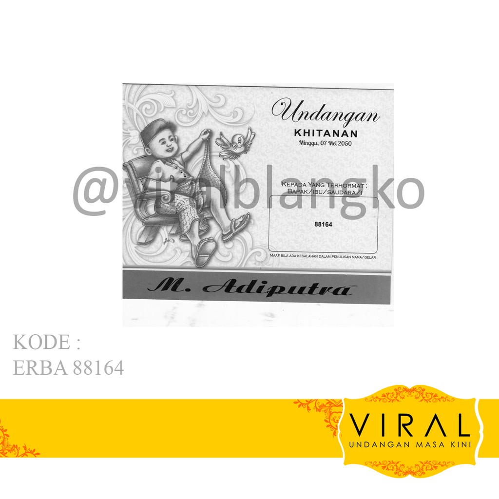 Prescottmonstercross Harga Blanko Undangan Erba 88164