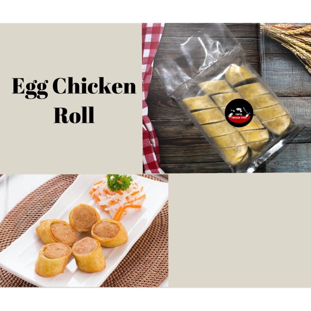 

Egg Chicken Roll Frozen Bento