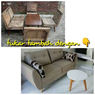 Tukar tambah kursi sofa rusak jadul dengan midel terbaru Tukar tambah kursi sofa rusak jadul dengan midel terbaru