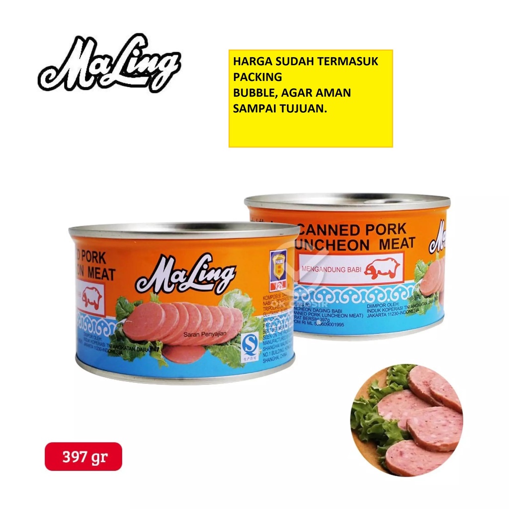 MALING FYF LUNCHEON PORK / MA LING FYF / DAGING MALING / MALING TTS