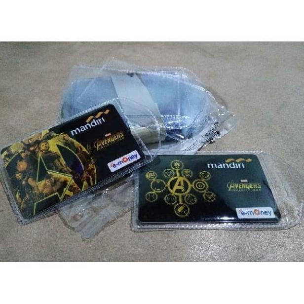 

Sampul Plastik Kartu Transparan Pelindung Kartu KTP SIM ATM Card Cover