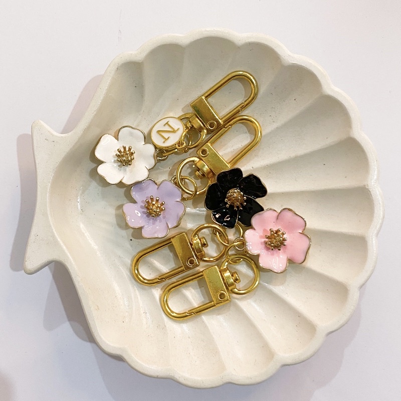 Keychain Bag Charm gantungan Blooming Airpods Hanger Custome