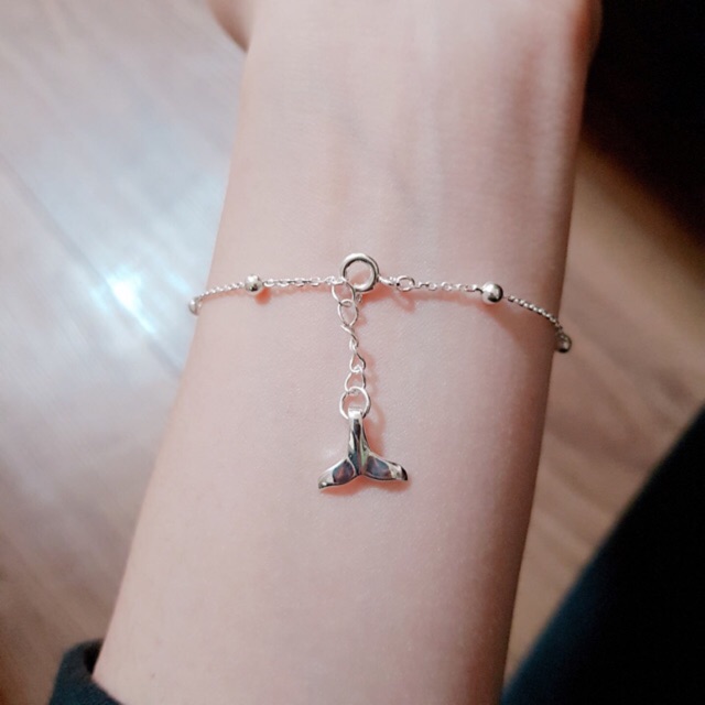 Lucky Whale Tail Bracelet & Necklace / Gelang Suga BTS / Kalung Jhope BTS