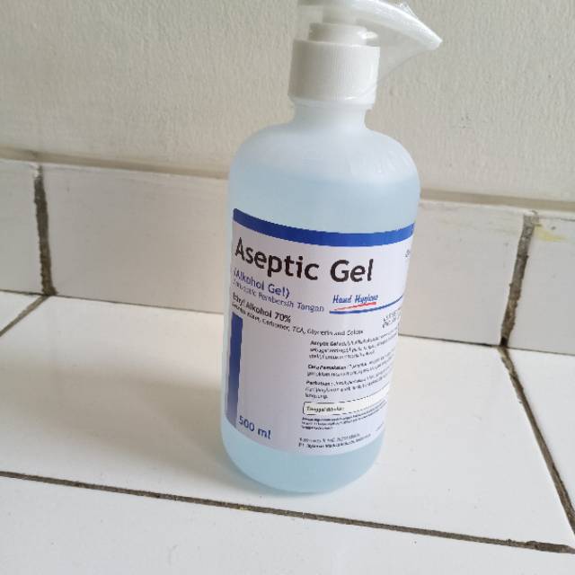 Aseptic Gel Hand Sanitizer 500ml refill OneMed