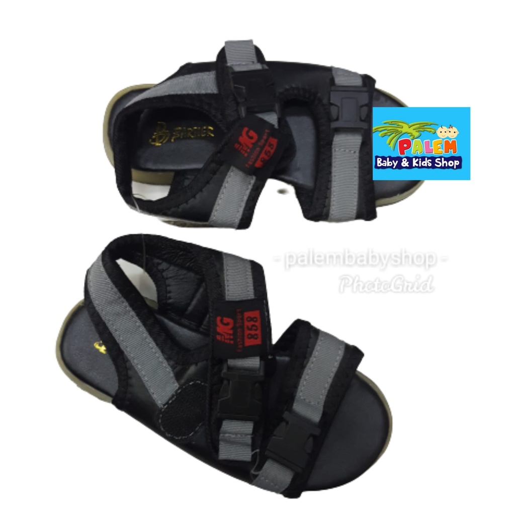 Sandal  Abu D45A velcro simple import/sandal menarik