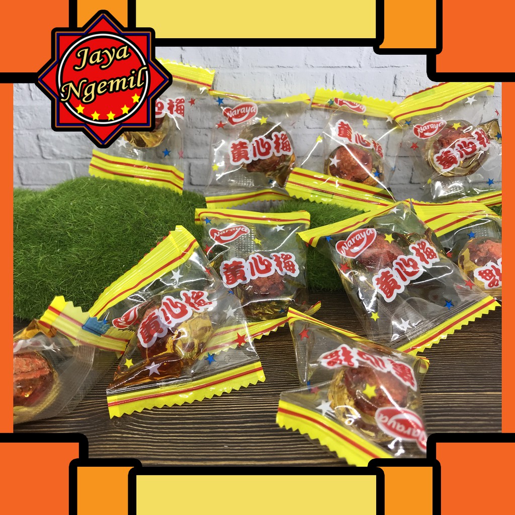 

NARAYA PLUM CANDY - PERMEN ASAM BUE - KIAM BUE THENG - 100 Gram (sekitar 14 pcs)