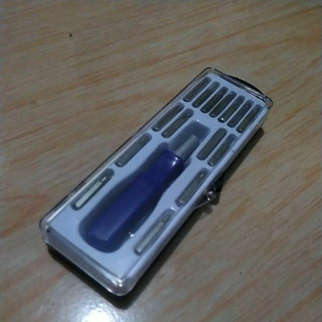 Obeng Set 16 Pcs Screwdriver Student Tool Kit Set 16 In 1 Tools Kit Obeng Multifungsi M519 Murah