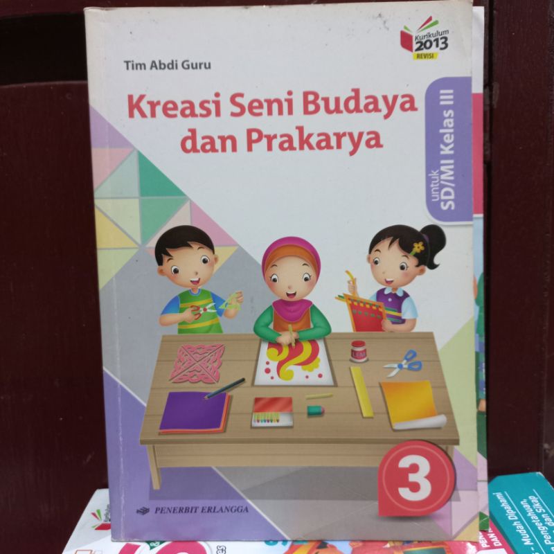 Jual BUKU BEKAS KREASI SENI BUDAYA DAN PRAKARYA SD KELAS 1,2,3,4,5,6 ...