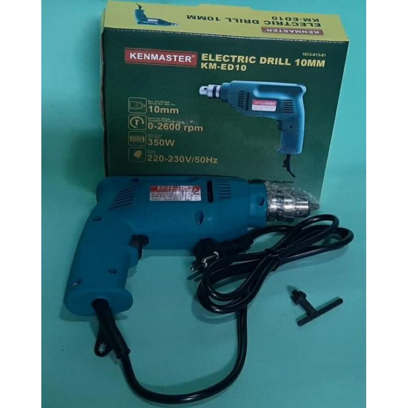 Kenmaster .,  ED10 , Mesin Bor , Bor Listrik , Bor Electric Drill