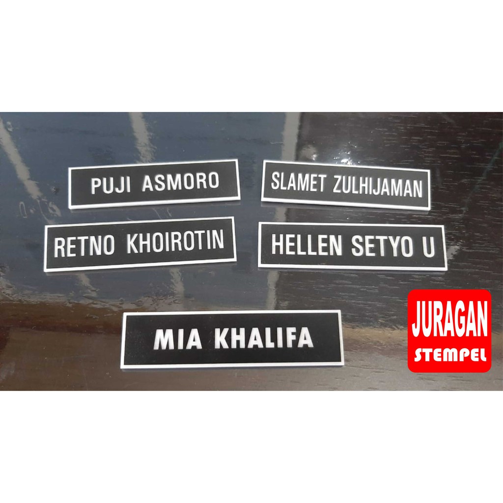 

NAMA DADA GRAFIR, NAMETAG , NAMA DADA AKRILIK TERMURAH