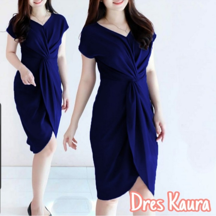 FWG - DRESS KAURA / DRESS PESTA / DRES CASUAL WANITA DRESS / DRESS WANITA TERBARU